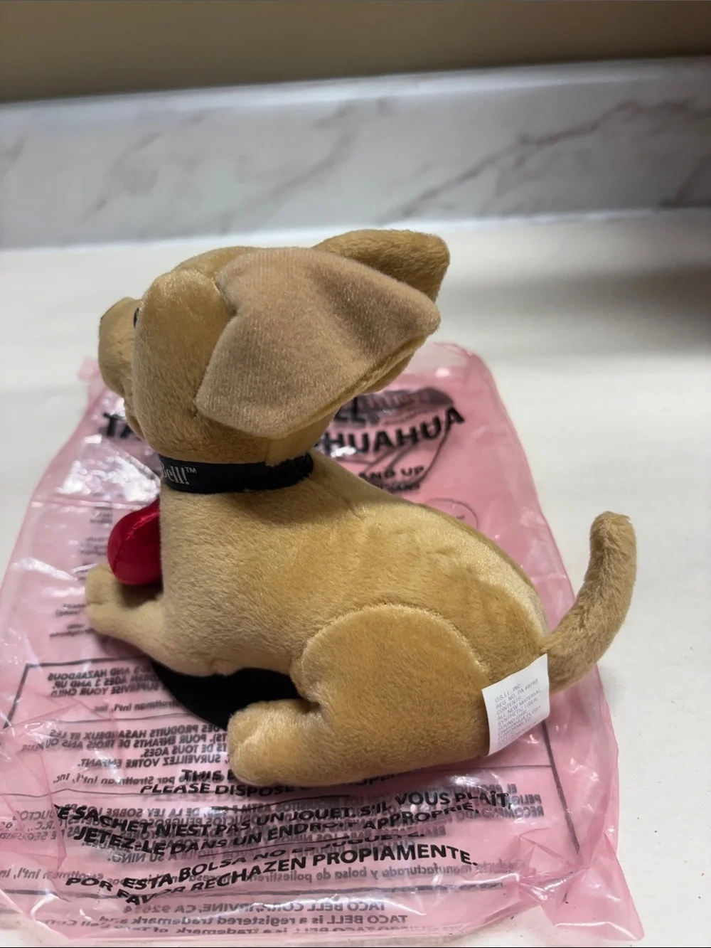 Talking Chihuahua Plush Toy - Tan